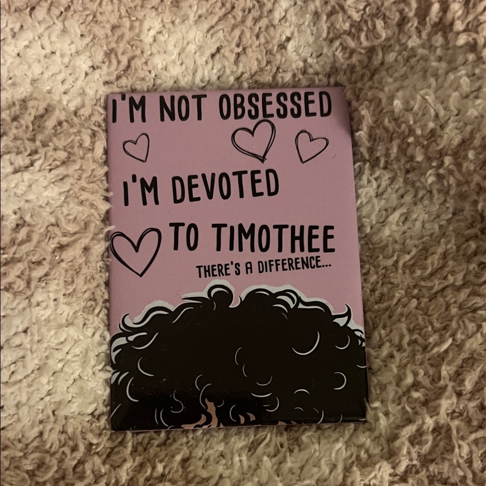 Timothee Chalamet Magnet
